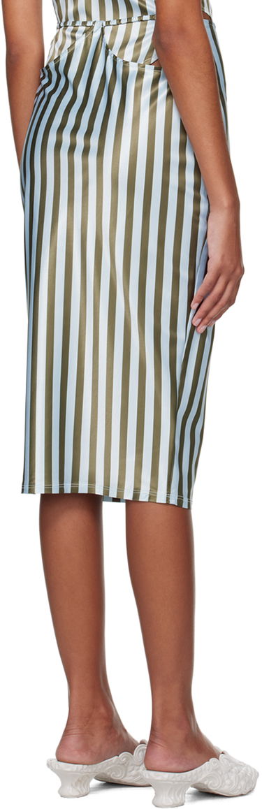 Пола Miaou Miaou Verona Striped Midi Skirt Синьо | 4033SS3DVG, 2