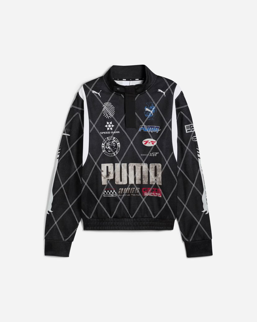 Суитчър Puma A$AP Rocky Distressed Sweatshirt Черно | 631126-01