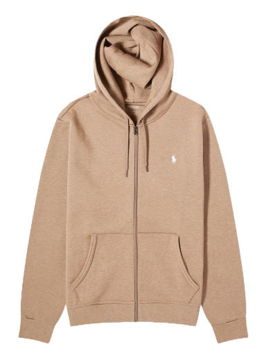 Double Knit Hoodie "Dark Taupe Heather"