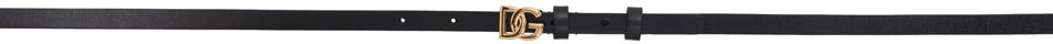 Колани Dolce & Gabbana Black DG Belt Черно | BE1588 AD986, 0