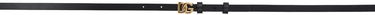 Колани Dolce & Gabbana Black DG Belt Черно | BE1588 AD986, 0