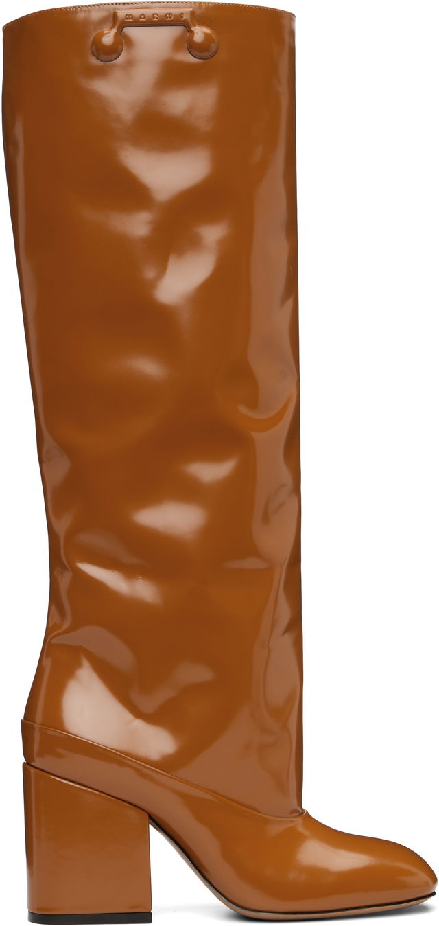 Leather Trunkaroo Knee-High Boots