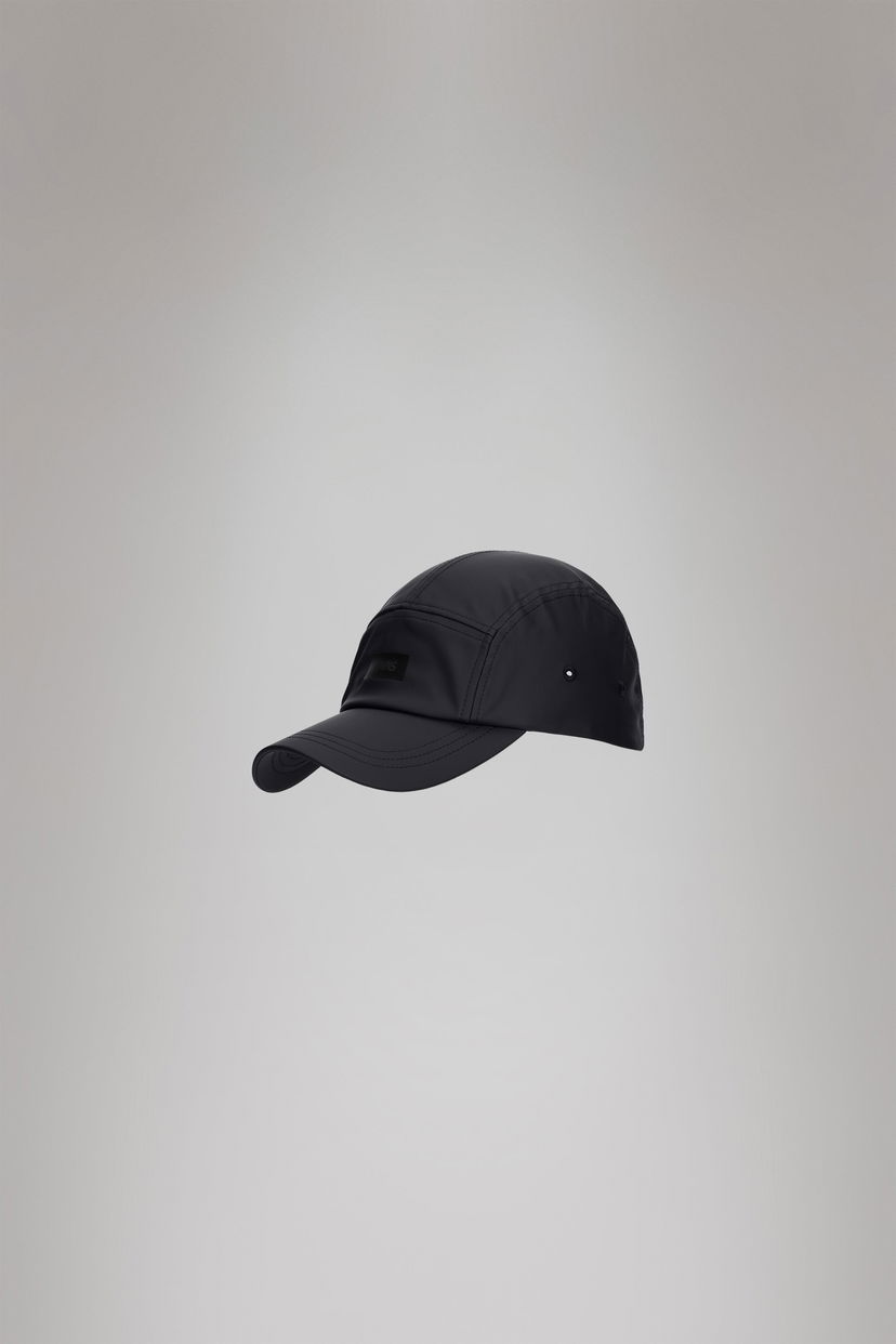 Шапка с козирка Rains 5 Panel Cap Черно | 20330\01