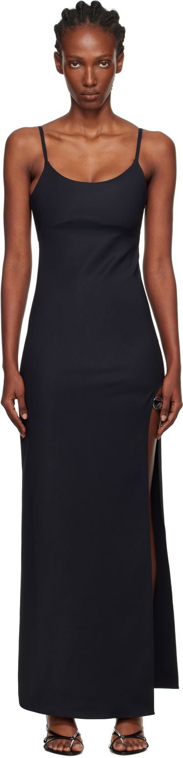 Pокля Coperni Coperni Garter Detail Maxi Dress Черно | COPR166F2043, 0