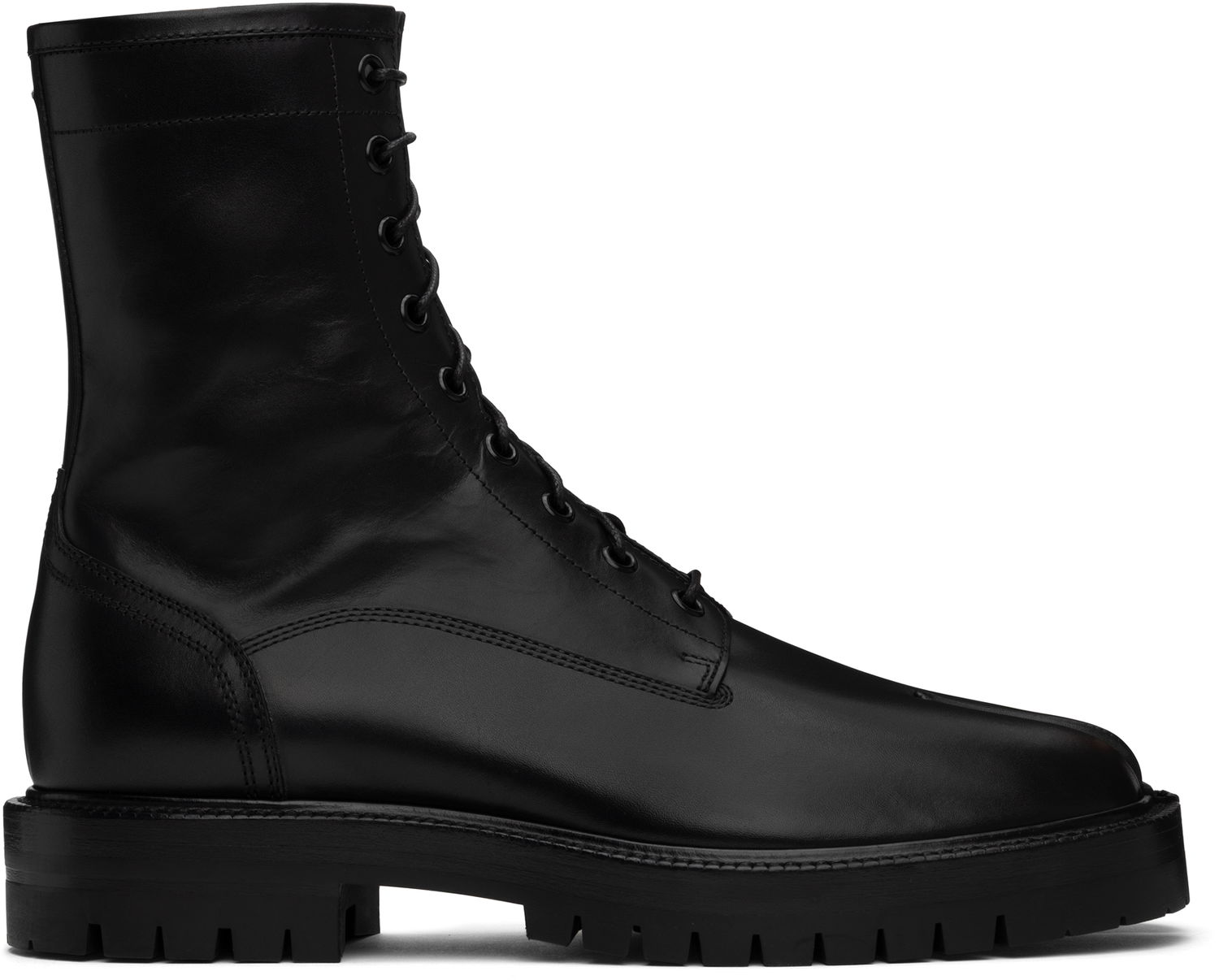 Кецове и обувки Maison Margiela Tabi County Combat Boots Черно | S39WU0225 P3292, 0