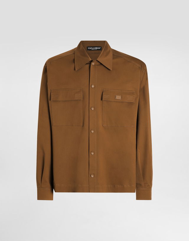 Dolce & Gabbana Cotton Shirt with Chest Pockets