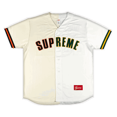 Фланелка Supreme Don't Hate Baseball Jersey Бежово | SS21KN11 NATURAL, 0