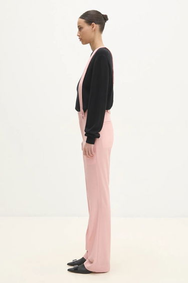 Панталони Fiorucci Fiorucci High Waist Pants Розово | W01FMBPA183WO01PN02, 1