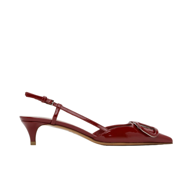 Garavani Red VLogo Signature Slingback Heels