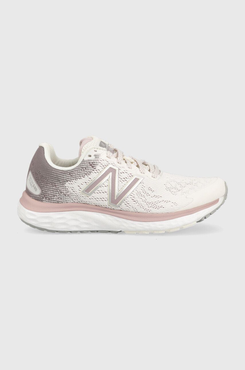 Кецове и обувки New Balance Fresh Foam 680v7 Бяло | W680RP7, 0