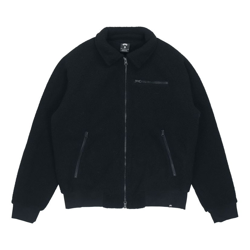 Яке бомбър Nike SB SB Sherpa Skateboard Jacket Черно | DM0873-010