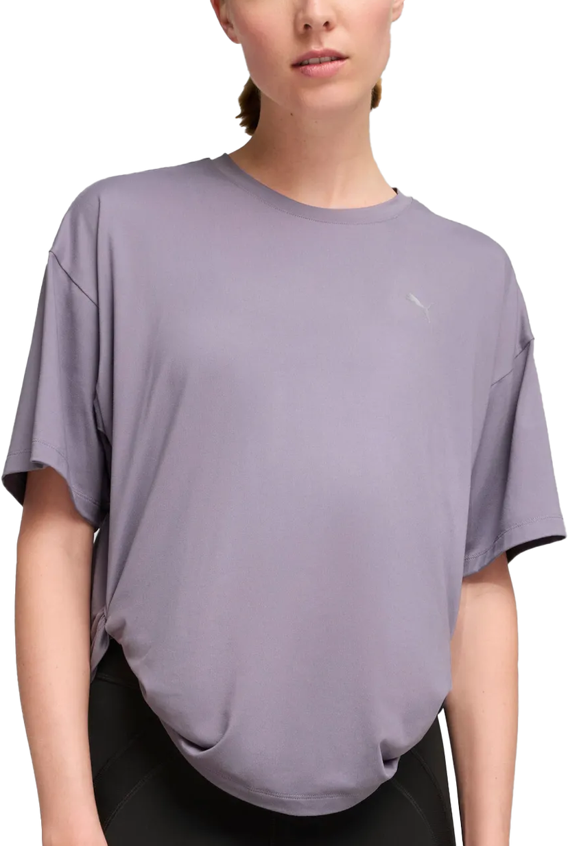 Тениска Puma Puma Studio Twist Tee Лилаво | 525679-30