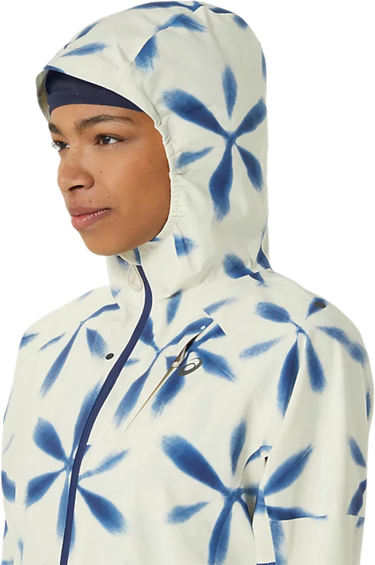 Яке Asics METARUN SHIBORI WATERPROOF JACKET Бяло | 2012d095-200, 2