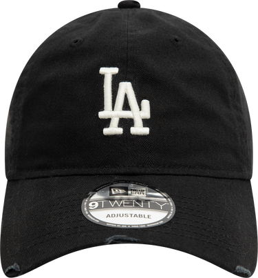 Шапка с козирка New Era LA Dodgers Distressed 9TWENTY Adjustable Cap Черно | 60595229-60595229, 2
