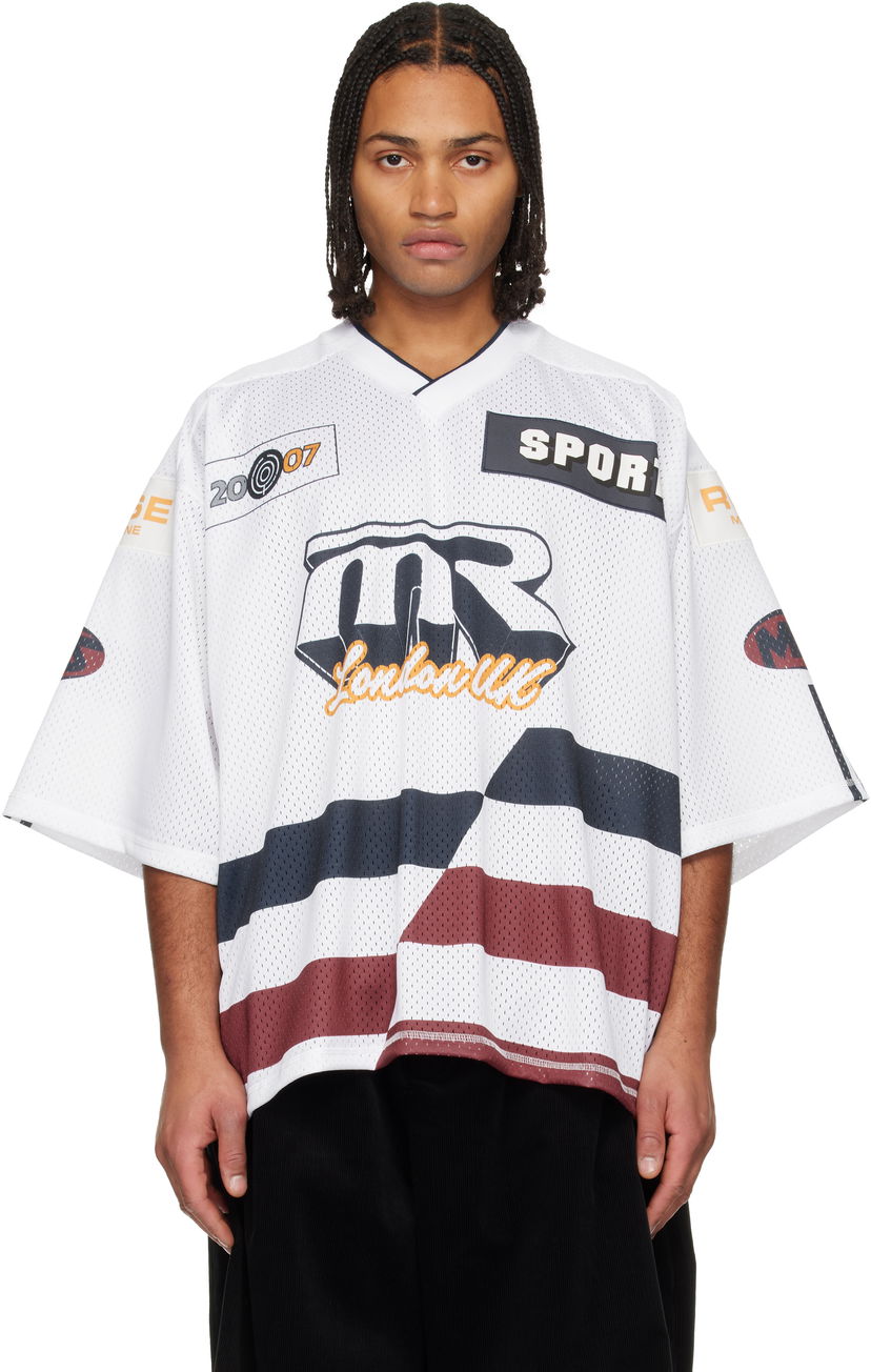 Фланелка Martine Rose Martine Rose Oversized Hockey T-shirt Многоцветен | 129JT10052