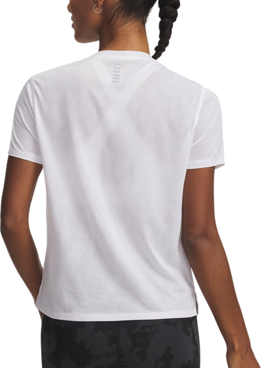 Тениска Under Armour Launch Jacquard Short Sleeve T-Shirt Бяло | 6005096-100, 1