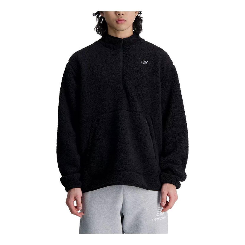 Пуловер New Balance Sherpa Pullover Черно | MT33067-BK