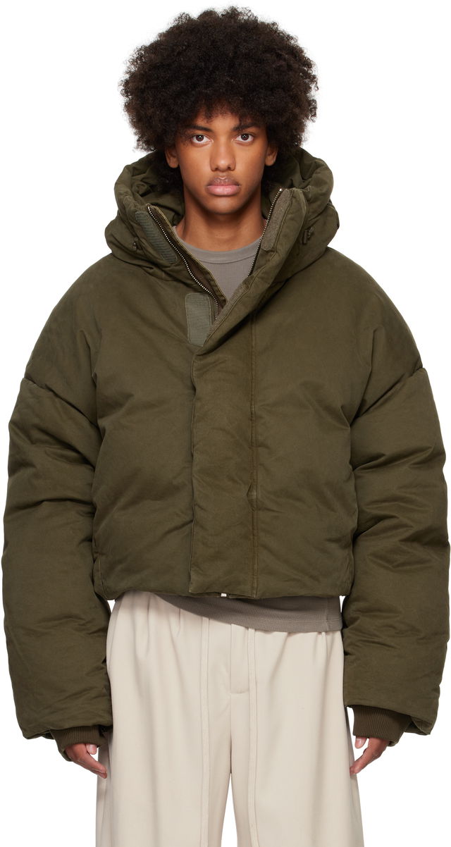 Hooded Puffer Down Jacket