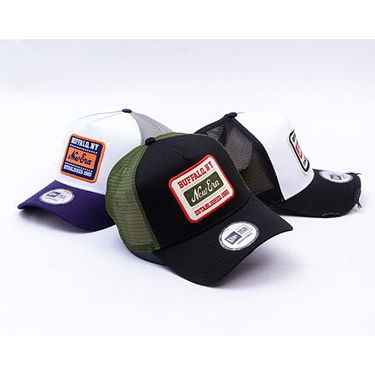 Шапка с козирка New Era Patch 9FORTY Trucker Hat One Size (56-59 cm) Черно | 60595459, 4