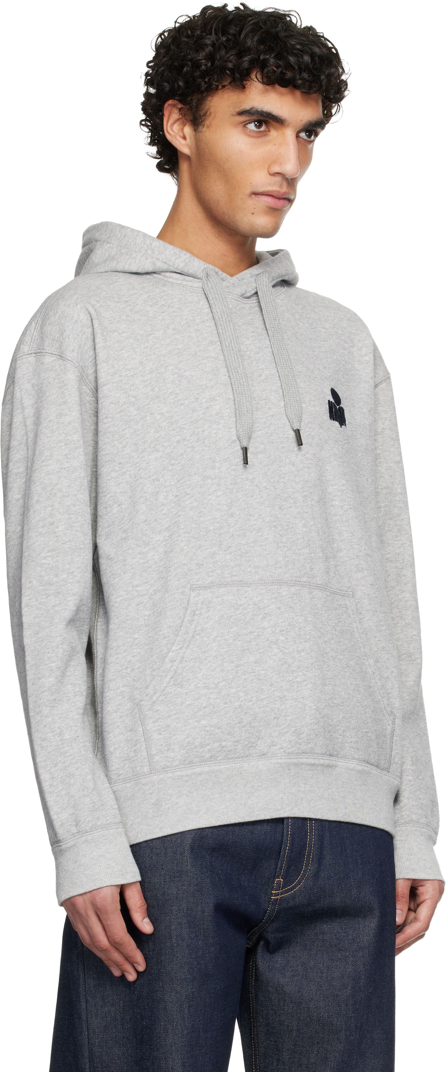 Суитчър ISABEL MARANT Isabel Marant Matte Hoodie Сиво | SW0050HA-D1M05H, 1