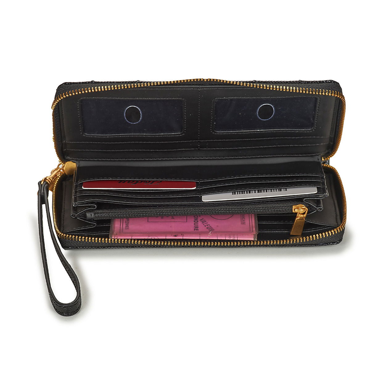 Портфейл GUESS JANIA CHEQUE ORGANIZER Черно | SWGA91-99630-BLA, 1