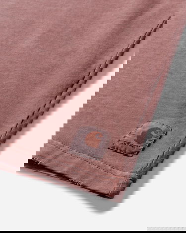 Тениска Carhartt WIP Torion Pocket Longsleeve T-Shirt Grind Washed Розово | I035958 33GB7, 4