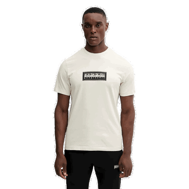 Тениска Napapijri Napapijri S-Box Logo T-Shirt Бяло | NP0A4I3LN1J1, 0