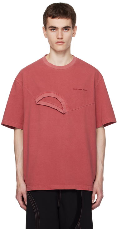 Тениска Feng Chen Wang Feng Chen Wang Double Neck T-Shirt Червено | FMF16TS01, 0