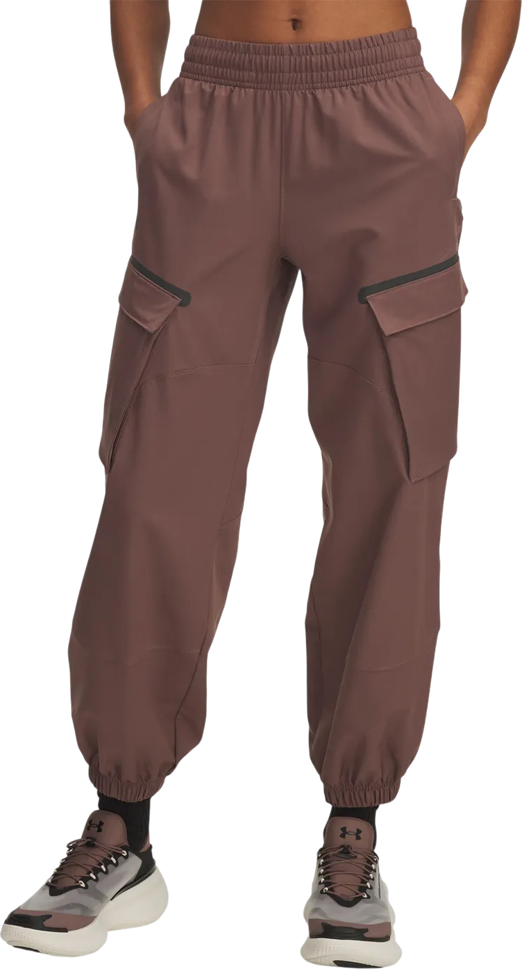 Спортни панталони Under Armour Unstoppable Cargo Sweatpants Кафяво | 1386481-256