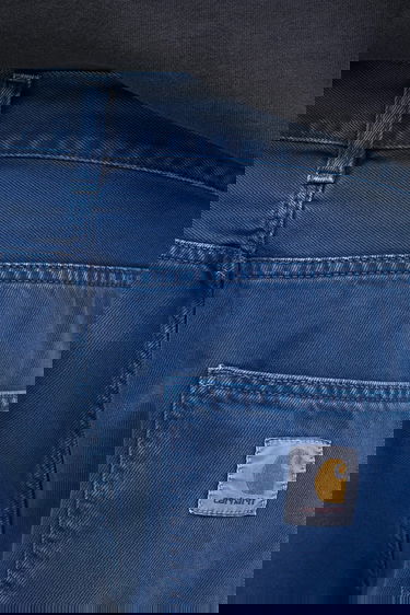 Дънки Carhartt WIP Relaxed Fit Newel Pant Синьо | I033123.E74J, 3