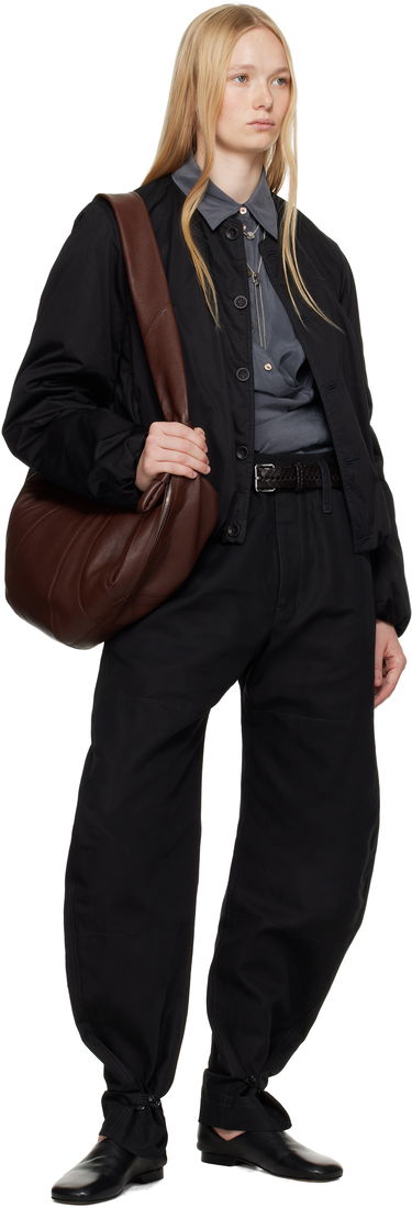Яке бомбър LEMAIRE Lemaire Wadded Bomber Jacket Черно | OW1128 LF1207, 3