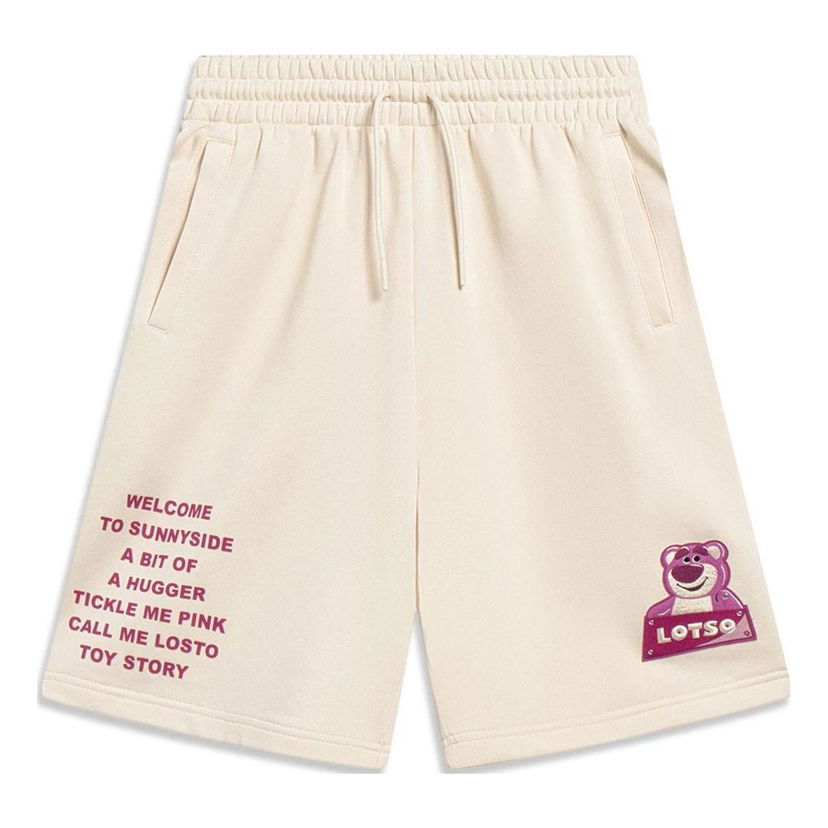 Къси панталони Li-Ning Disney Toy Story x Graphic Shorts Бежово | AKST646-2