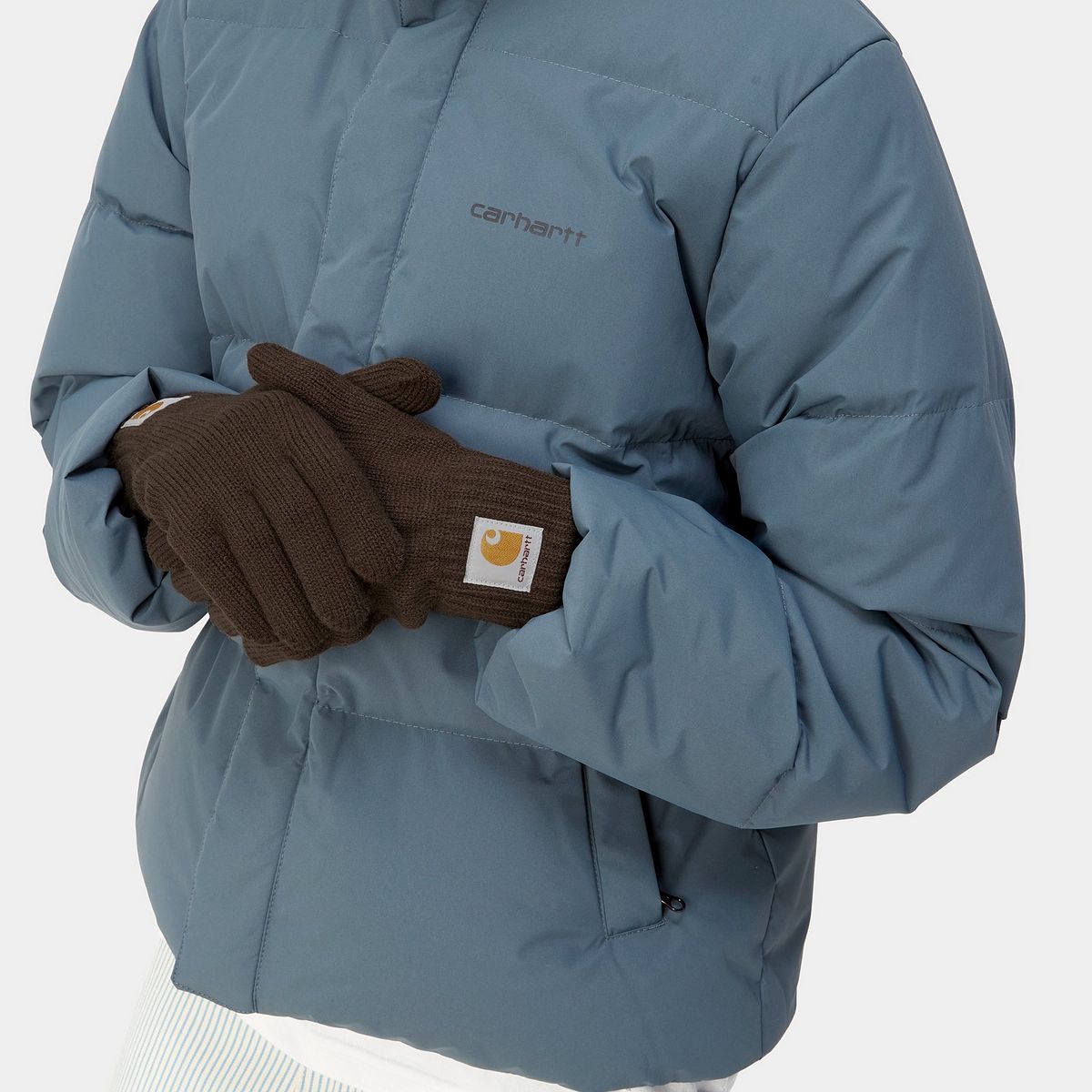 Ръкавици Carhartt WIP Watch Gloves Кафяво | I021756_BV_XX, 1