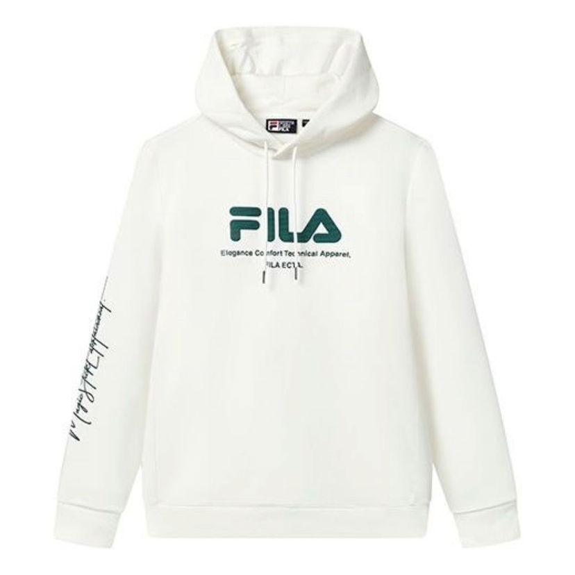 Суитчър FILA Graphic Hoodie Бяло | F11M319206F-WT