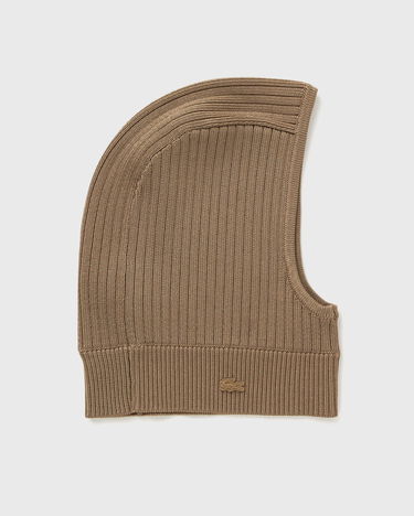 Шапка Lacoste Lacoste Ribbed Knit Balaclava Кафяво | RB3788-52I, 0