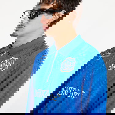 Поло тениска Off-White Lion Nation Soccer L/S Polo Синьо | OMAD00QF25JER0034601, 1
