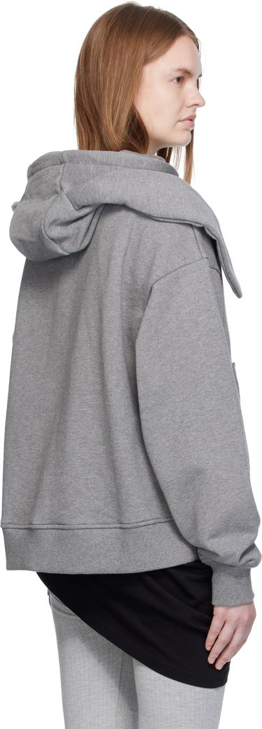 Суитчър Charles Jeffrey Loverboy Charles Jeffrey LOVERBOY Patch Rabbit Ears Hoodie Сиво | 52081002, 2