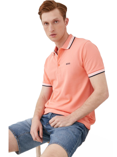 Поло тениска BOSS Polo Shirt Оранжево
 | 50468983