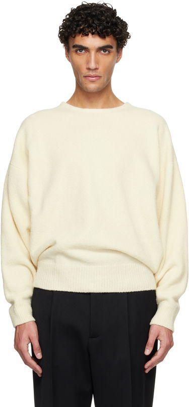 Пуловер Fear of God Edge Knit Crewneck Sweater Бяло | FG25FW20-208WBO-051, 0