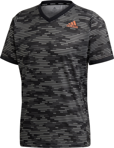 Тениска adidas Originals Freelift Primeblue Short Sleeve Dotted Pattern V-Neck T-Shirt Многоцветен | fk0810, 0