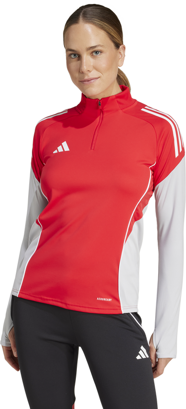 Суитчър adidas Originals adidas Tiro 25 Training 1/4 Zip Top Червено | iw0450, 3