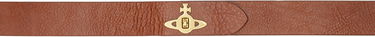 Колани Vivienne Westwood Vivienne Westwood Turn-Lock Leather Belt Кафяво | 8201007DW-L0067-, 0