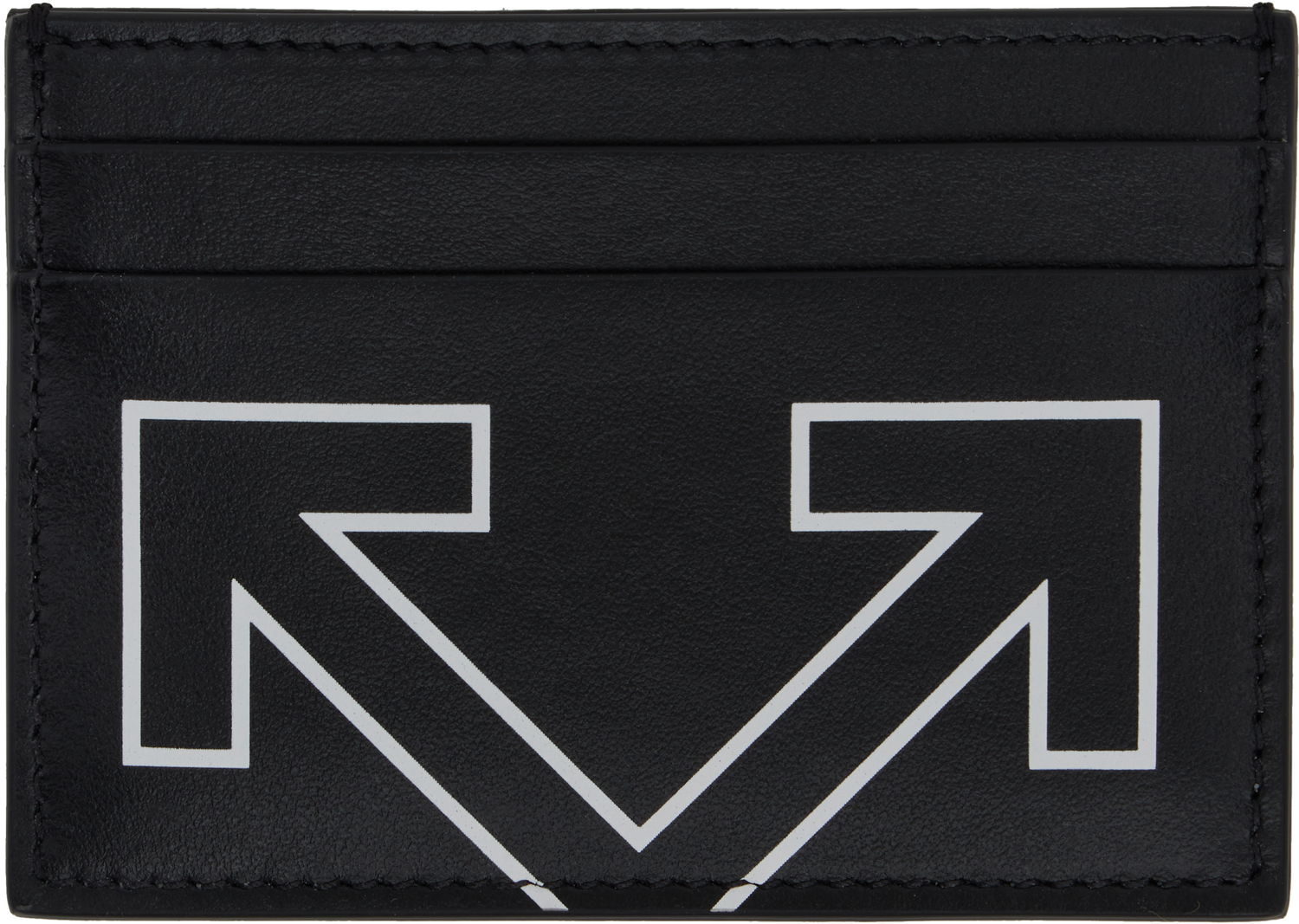 Портфейл Off-White Heritage Leather Card Holder Черно | OMND09BC99LEA0011001, 0