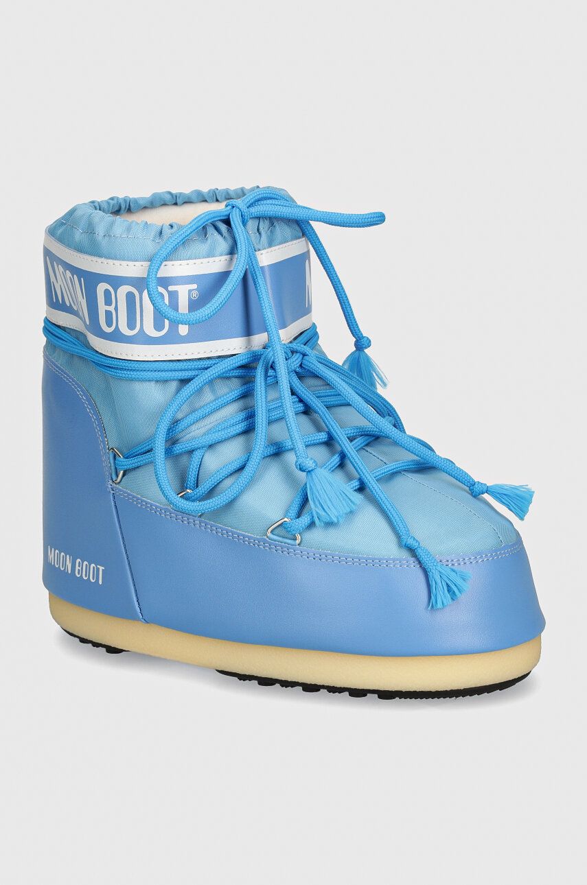 Кецове и обувки Moon Boot MB ICON LOW NYLON Boots Синьо | 80D1409340.F004, 0