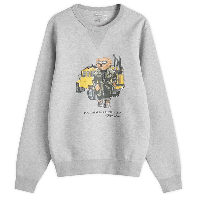 Defender Bear Graphic Sweatshirt