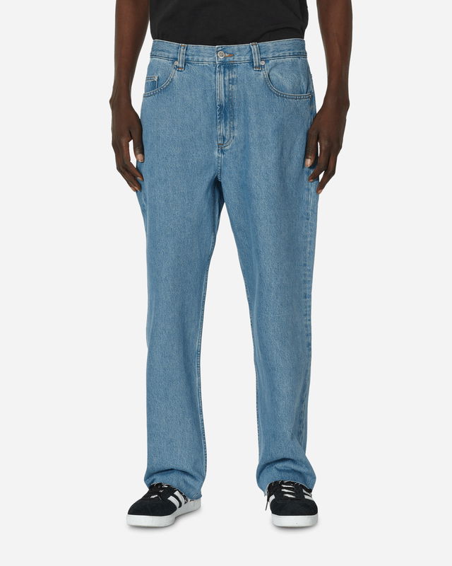 Relaxed Raw Edge Jeans