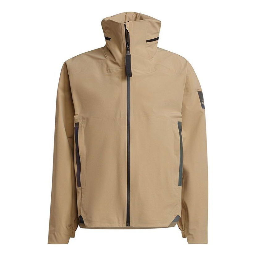 Ветровка adidas Originals Myshelter Loose Fit Hooded Rain Jacket Бежово | GT6574