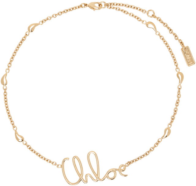 Chloé Gold 'The Chloé Iconic' Necklace