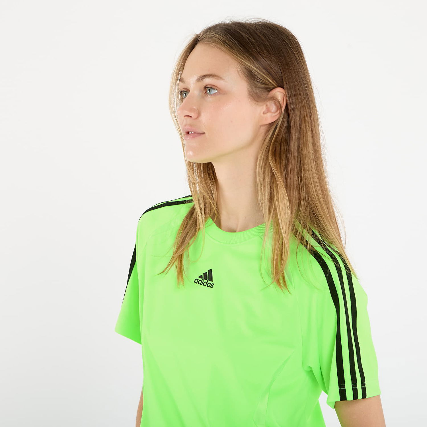 Тениска adidas Originals Adicolor Teamgeist Loose T-Shirt Зелено | JZ8268, 1