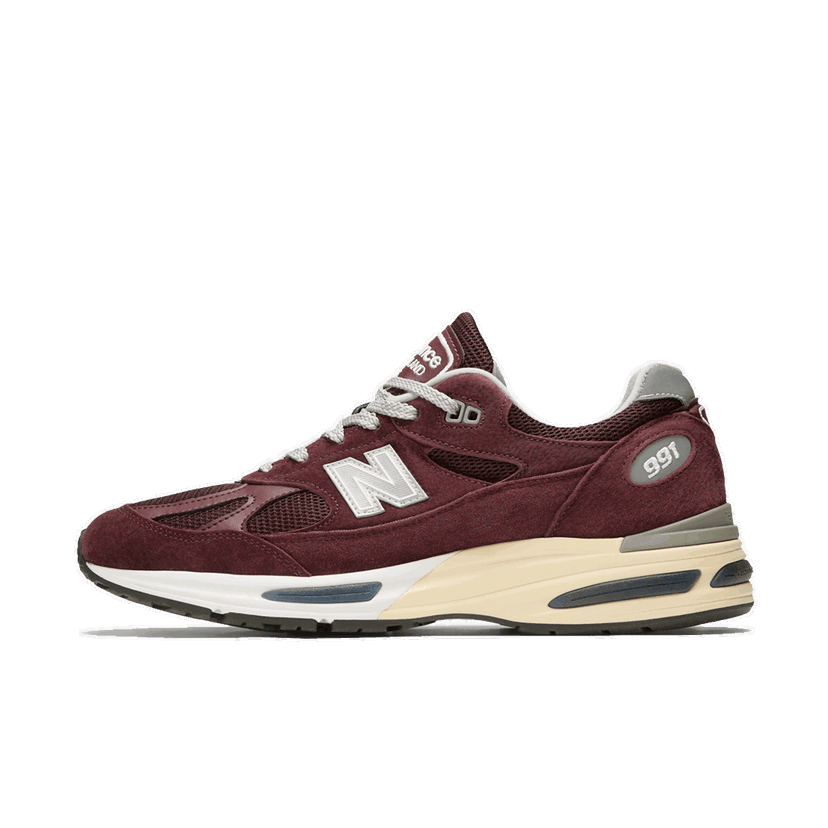 Кецове и обувки New Balance 991v2 Made in UK "Grape" Бургунди | U991AU2